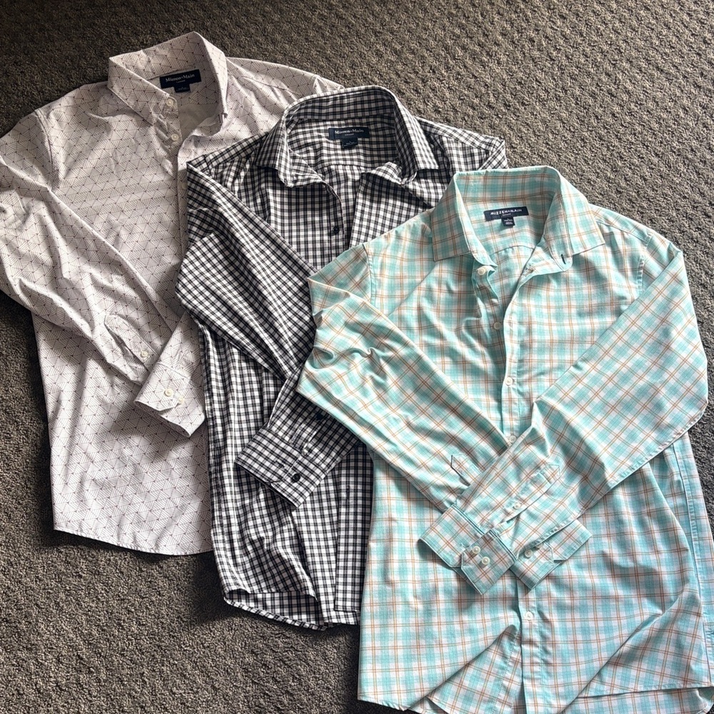 Bundle: 3 Mizzen+Main button ups